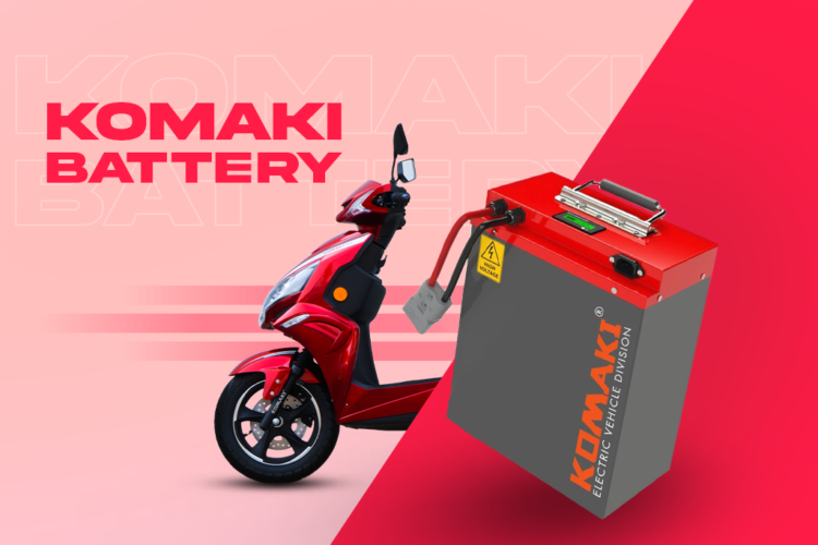 Komaki Electric Scooter in Nepal Life PO4 Battery